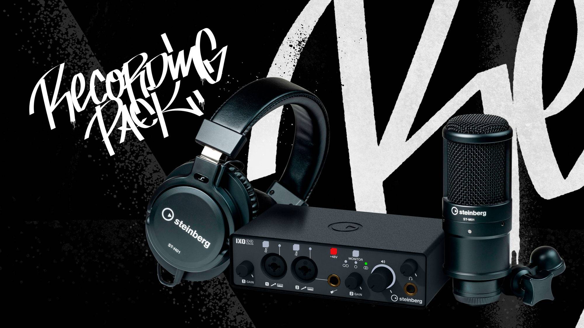 Steinberg IXO Recording Pack 音频接口 Steinberg IXO Recording Pack 音频接口