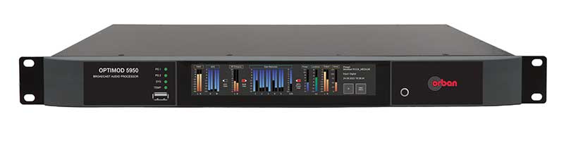 Orban OPTIMOD 5950 FM & DAB+/HD 广播音频处理器