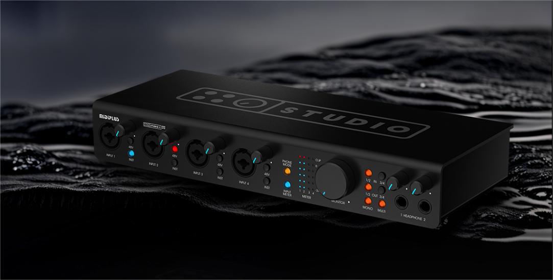 MIDIPLUS STUDIO 4 PRO OTG 音频接口 MIDIPLUS STUDIO 4 PRO OTG 音频接口