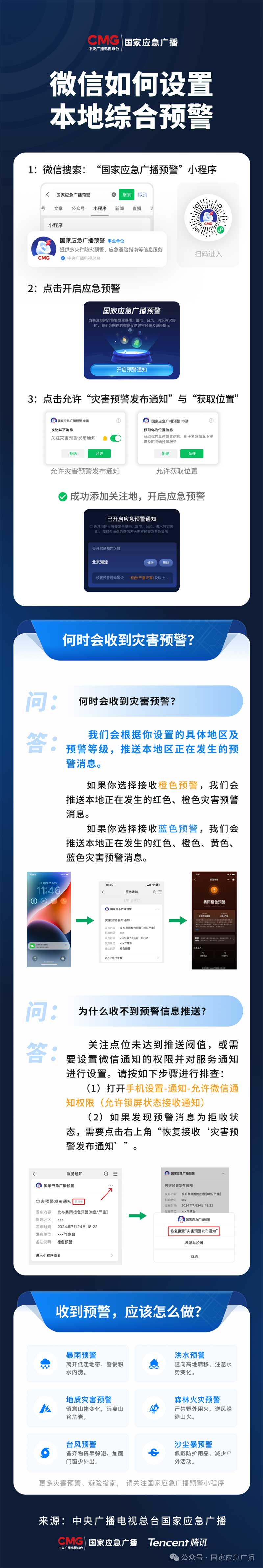 “国家应急广播预警”小程序上线