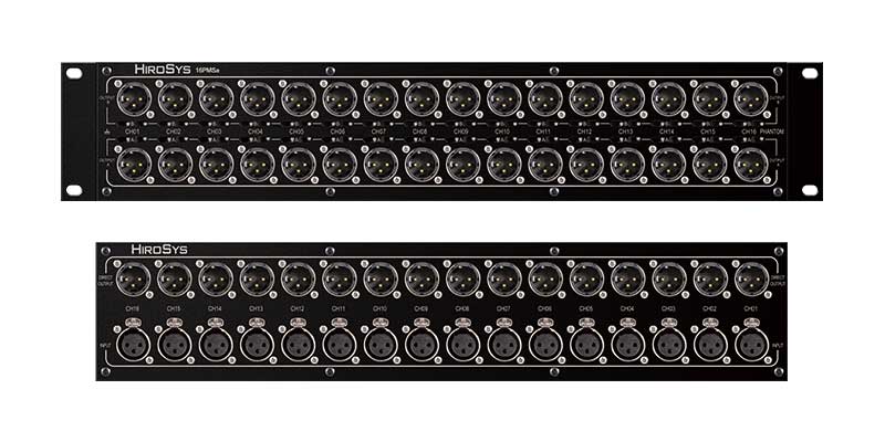 HIROSYS 16PMSa 16 通道无源话筒分配系统